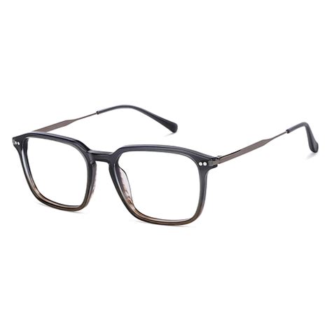 Buy Brown Gunmetal Black Full Rim Square John Jacobs Rich Acetate JJ ...