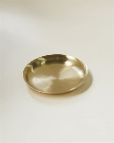 Turtle Brass Snack Plate, Set of 2 – Fleck