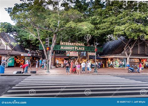 International Marketplace Hawaii Editorial Photography - Image of ...
