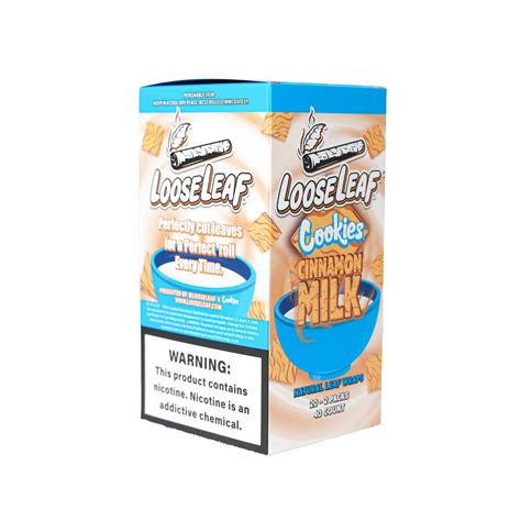 LooseLeaf x Cookies Cinnamon Milk Wraps | 2-Pack