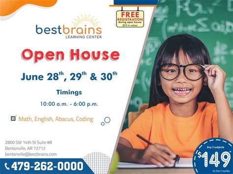 Best Brains Bentonville Grand Opening, 2800 SW 14th St Suite #8 ...