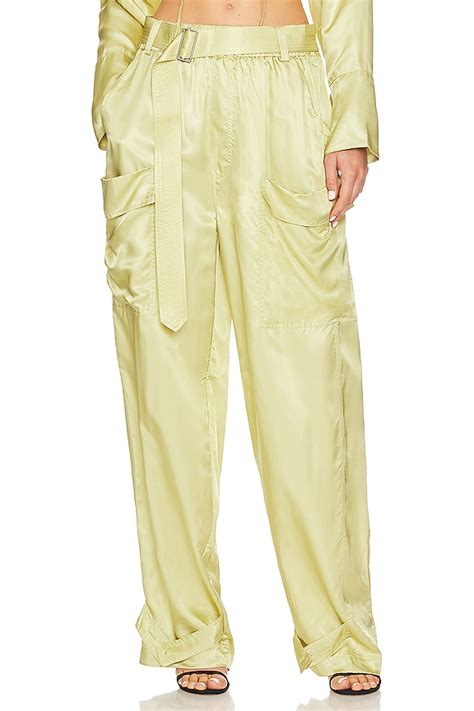 L'Academie Taylor Pant in Olive Green | REVOLVE