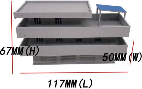 Buy Outland Models Railroad Scenery 3-Story Station Office House N ...