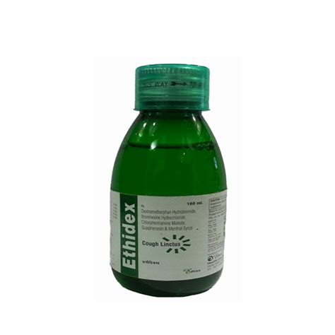 ETHIDEX Syrup Ethics Healthcare Pvt. Ltd.