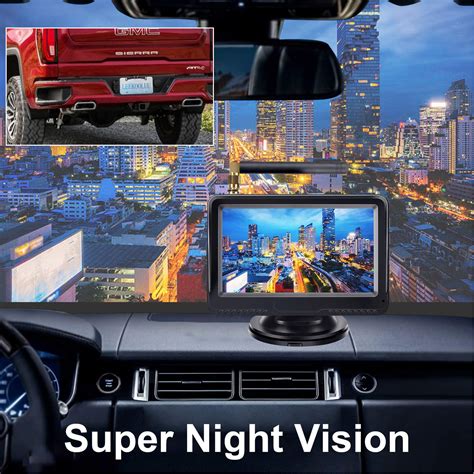 Buy Wireless Backup Camera for Trucks HD 1080P LeeKooLuu F08 Support 2 ...