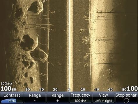 Using Side Scan Lowrance 的图像结果