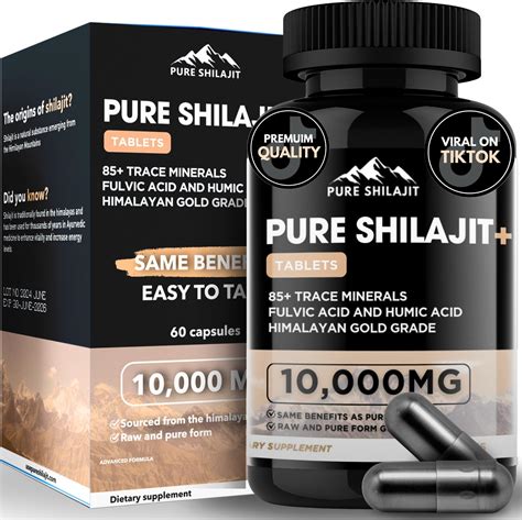 Amazon.com: Organics Ocean One-Per-Day Shilajit for Men and Women - Natural Shilajit Supplement ...