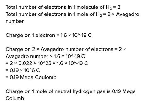 How many mega coulombs of positive (ornegative) charge are present in 2 ...