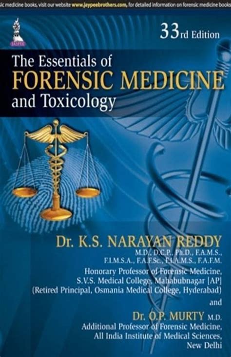 The Essentials of Forensic Medicine and Toxicology: Buy The Essentials ...