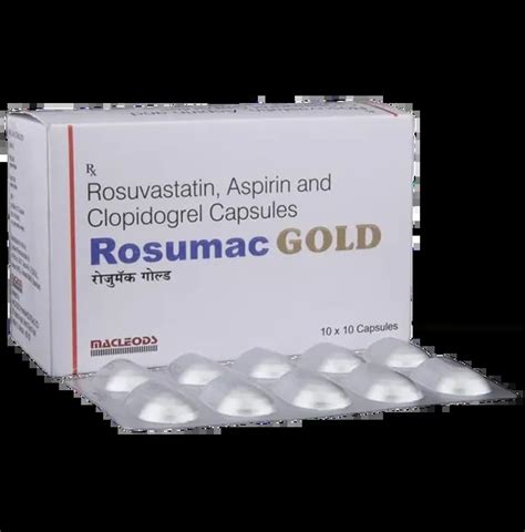 ROSUMAC GOLD 10MG CAPSULE 10'S, Price, Composition & Generic ...