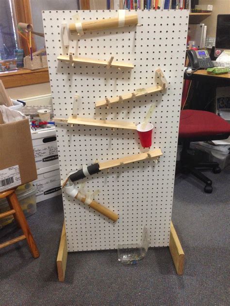 Pegboards for Rube Goldberg machines - includes link for directions to ...