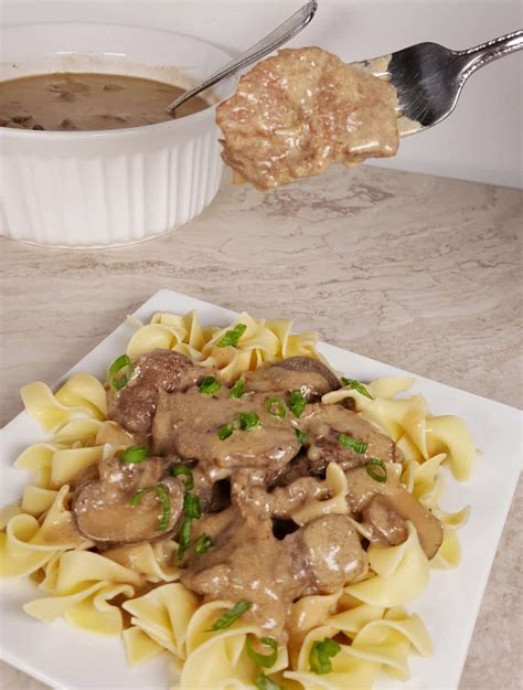 Instant Pot Beef Stroganoff (Pressure Cooker) - This Old Gal