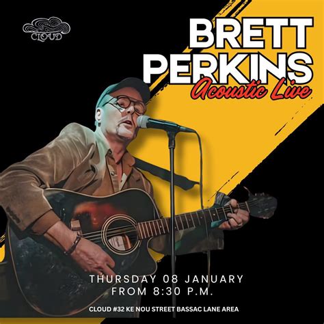 BRETT PERKINS ACOUSTIC LIVE #3, #32 Ke Nou street, Phnom Penh, Cambodia ...