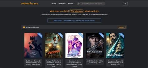 Worldfree4u 2022: Download And Watch Online Movies, Web Series World4ufree