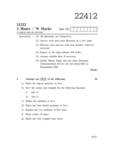 Image result for Java Exam Questions And Answers Pdf