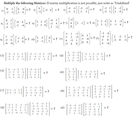 Matrix Multiplication Cheat Sheet 的图像结果