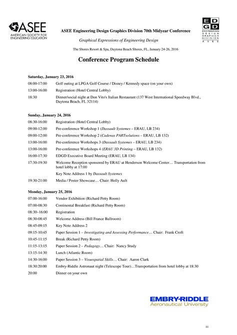 Image result for Conference Program