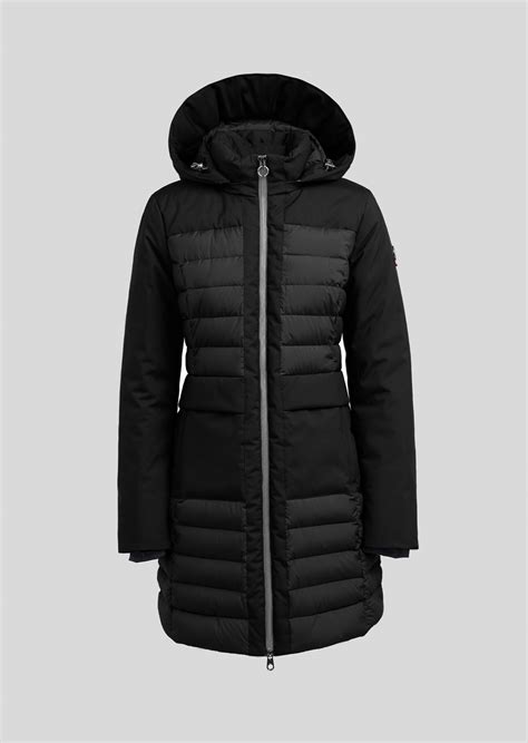 CAPE HORN Ciudad Gesteppter Daunenmantel mit Kapuze / Schwarz | Fashion ...