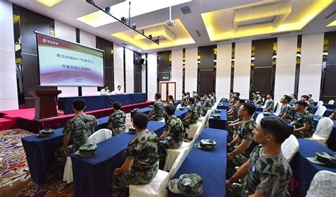 2017年度青岛特钢举行新员工入职培训军事汇演- 青岛特殊钢铁有限公司