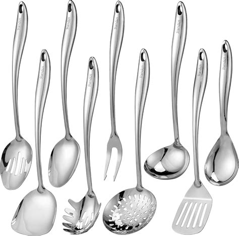 9-Piece Stainless Steel Kitchen Utensil Set with Nepal | Ubuy