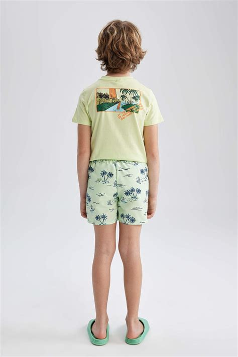 Green Boys & Teens Boys Swimming Shorts 2768355 | DeFacto
