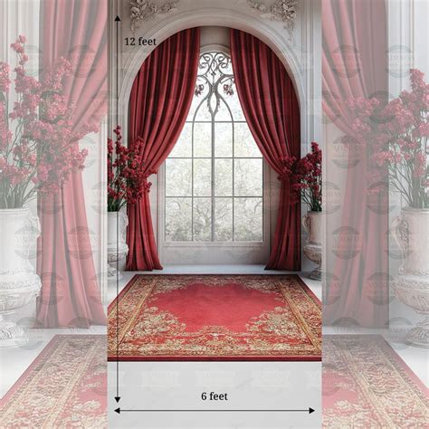 Red Carpet Royalty - Maternity Backdrops – Madras Prop Store