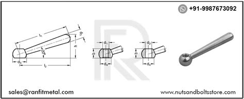 DIN 99 Lever Locking, DIN-99 Machine Handles, DIN 99 Fasteners