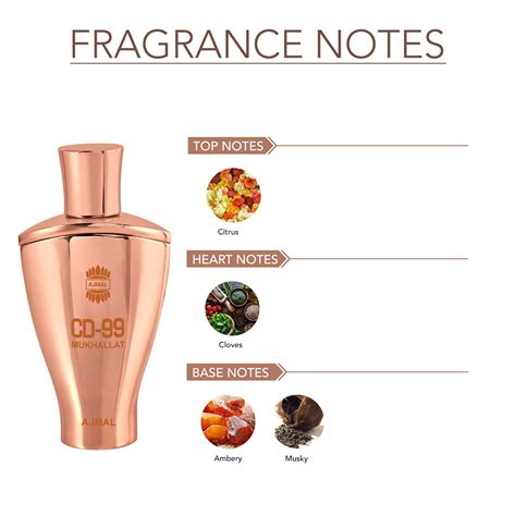 Cd-99 Mukhallat Attar 14 ml | Amber Musk Attar – Ajmal Perfumes India