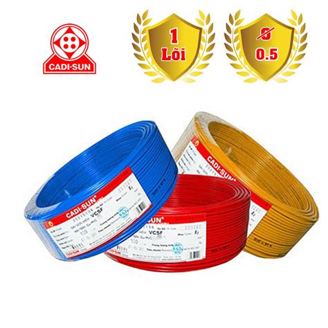 Dây Điện Dẹt 2×0.5mm Cadisun - Dây cáp điện chính hãng tại Việt Nam
