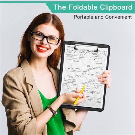 Buy 16 Pieces Clipboards with Storage Letter Size Foldable Nursing ...