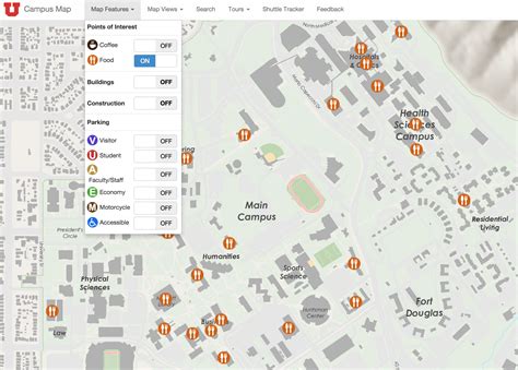 U Of O Map
