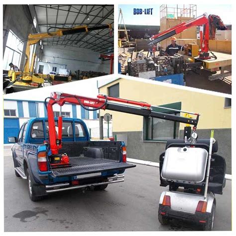 China 1000kg Camioneta elevador hidráulico/grúa elevadora – Comprar ...