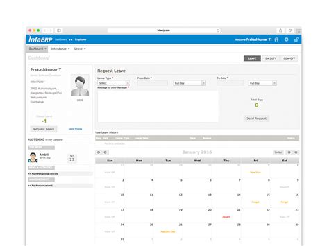 Human Resource Management - Ready mix concrete ERP Software