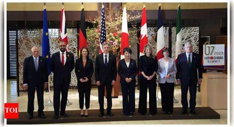 Blinken, senior diplomats seek G7 unity on Israel-Hamas war and other ...