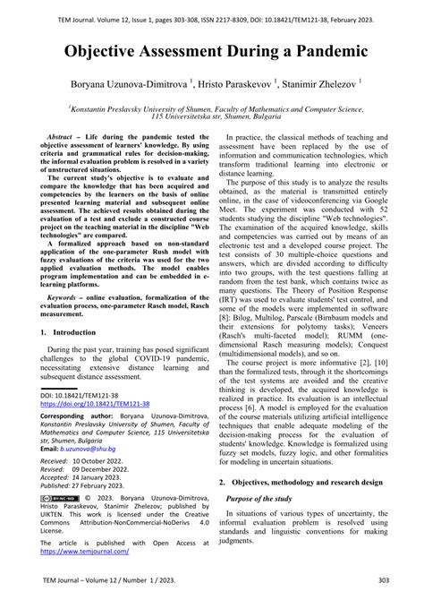 Image result for Objective Assessment Examples