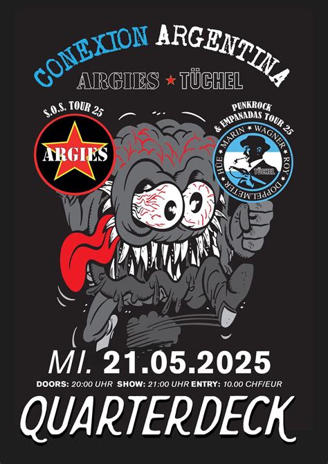 Konzert // TÜCHEL (CH) + ARGIES (ARG), Quarterdeck, Basel, 21 May 2025 ...