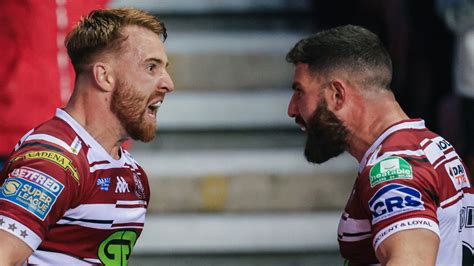 Wigan Warriors vs St Helens: Zach Eckersley gets Warriors victory as ...