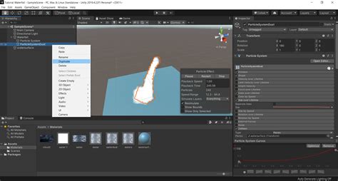 Image result for Unity Particle System Waterfall Effect