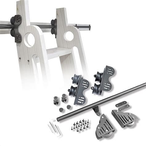 ENWIND Sliding Library Ladder Hardware (No Ladder) Sliding India | Ubuy