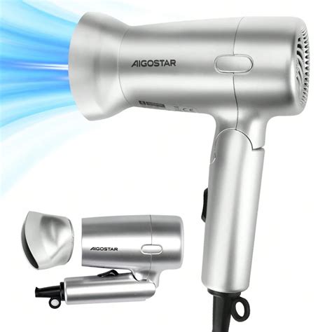 Small Compact Hair Dryer, Travel Dryer, Foldable, 2 Speeds And ...