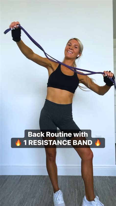 Image result for Good Back Workouts Using Bands