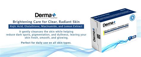 Buy Derma Cure Kojic Acid Soap with Glutathione, Niacinamide, Lemon for ...