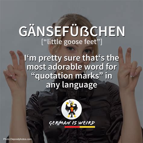 German is Weird - Gänsefüßchen - Funny German words