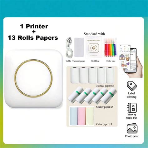 Mini Color Sticker Printer 的图像结果