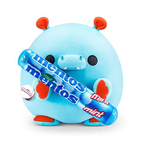 Buy ZURU Snackles (Mentos Hippo Super Sized 14 inch Plush by ZURU ...
