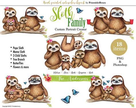 Image result for Sloth Family Tree