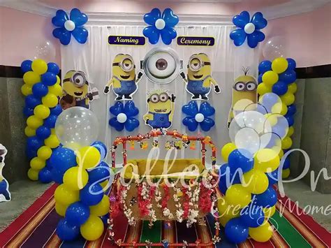 Simple Minion Theme Bangalore | Upto 50% Off - Balloon Pro