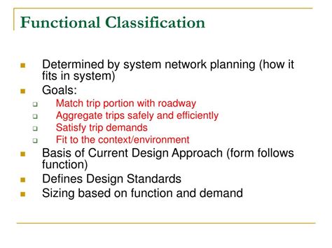 Image result for How to Classify Using a Functional Based Classification