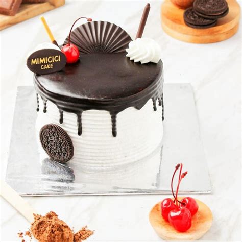 Jual Kue Ulang Tahun 18 cm - Drip Cake All Variant - Original Drip ...