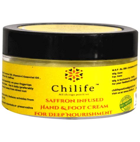 Chilife Saffron Infused Hand & Foot Cream – Classic Derma